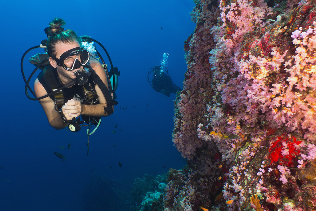 Scuba diving Andaman Sea